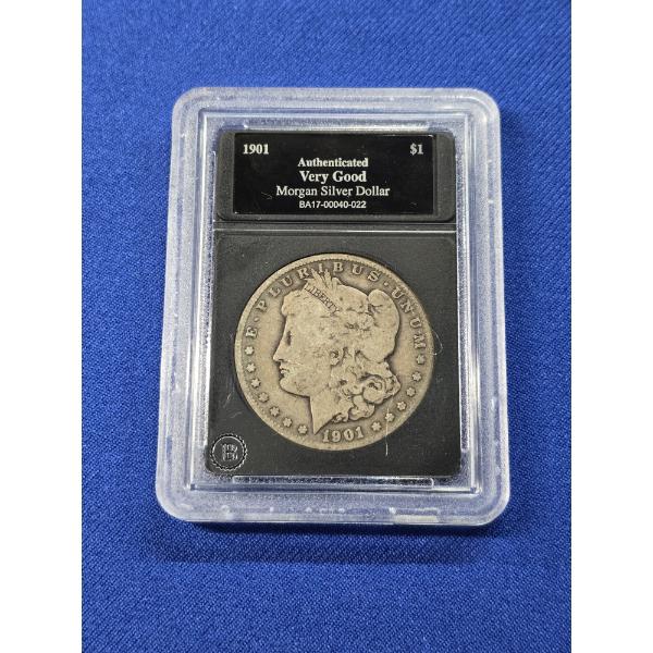 1901 Morgan Silver Dollar