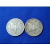 Image 4 : x2 Morgan Silver Dollars - 1900-O & 1901-O
