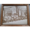 Image 3 : Unique Vintage 12''x15'' Framed Harley Davidson Framed Pictures 