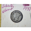 Image 9 : x8 United States 90% Silver Dimes: Assorted Years Liberty Head/Barber/Mercury FV: $0.80