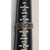 Image 12 : Sterling Silver Cross 19" Necklace With Diamonds & Sterling Silver Rings - Total Weight: 10.4g