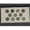 Image 2 : United States WW2 Silver Nickel Display.