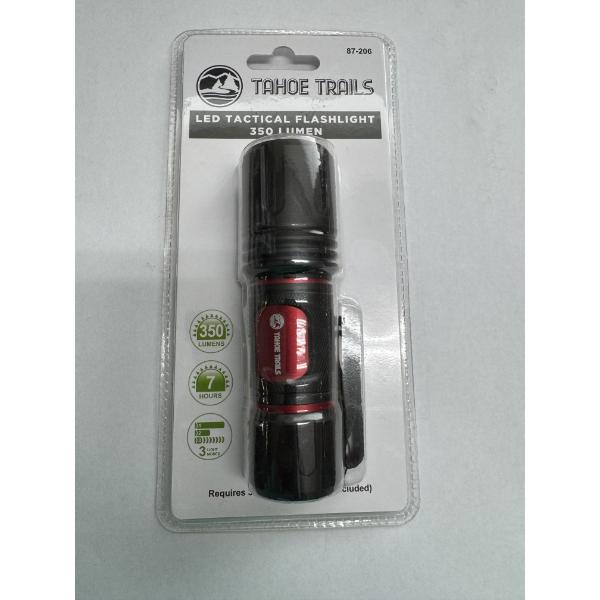 Tahoe Trails LED Tactical 350 Lumen Flashlight - Brand New In The Package