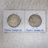 Image 4 : 1951 & 1964 Canada 50 Cents Silver Coins 80% Silver ASW 0.1808 oz Each