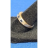 Image 2 : Women's 14K Gold Ring With Blue & White Stones -Size 8 - Weight: 3.6g