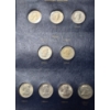 Image 3 : 17 Pc Set In Collectors Book - Susan B Anthony Dollars - All Uncirculated