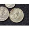 Image 3 : Two Silver Twenty Centavos (1944-D & 1945-D) Coins & 1944-D Silver Ten Centavos Coin Each 75% Silver