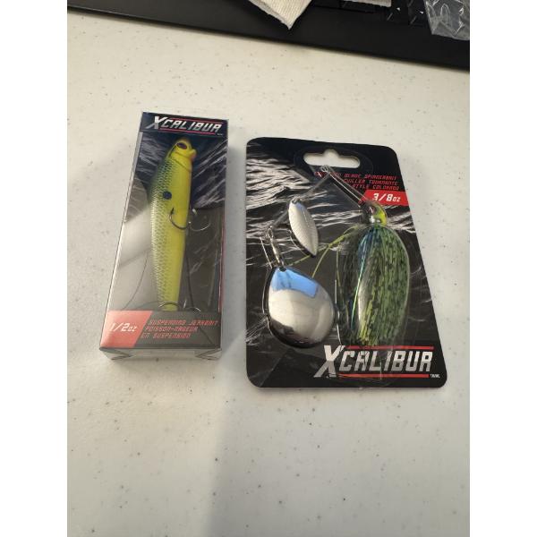 2 - Brand New Fishing Lures By Xcalibur - New In The Box