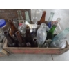 Image 3 : Three Vintage Wood Crates And Large Unbelievable Bottle Collection!