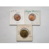 Image 1 : 1975-D Cent with Counterstamps, Moon Money Token, Heads & Tails Token