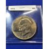 Image 2 : 1972 Eisenhower Silver Dollar - Mint State! In Protective Sleeve