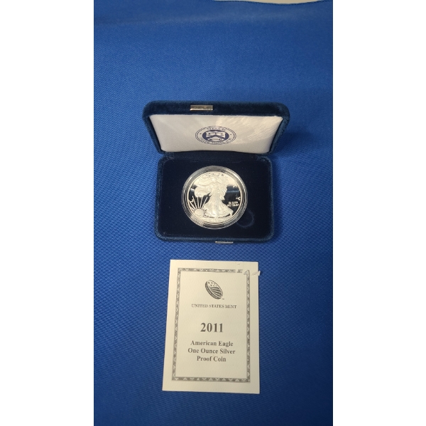 2011-W U.S Mint 1 oz Silver American Eagle Proof Coin