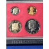 Image 2 : 1980- S United States Proof Set - 6 Coin Set with Box and Display Stand