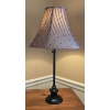 Image 1 : Brown & Maroon Lamp - 25"