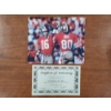 Image 1 : Joe Montana & Jerry Rice Signed Photograph - Certified By "The Prince of Cards"