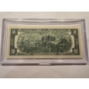 Image 3 : 2003 United States Jefferson TENNESSEE $2.00 Bill In Hard Case Holder - Mint Condition - RARE