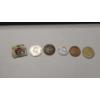 Image 4 : Large Tray Of Foreign Coins & 35 Assorted Wheat Pennies