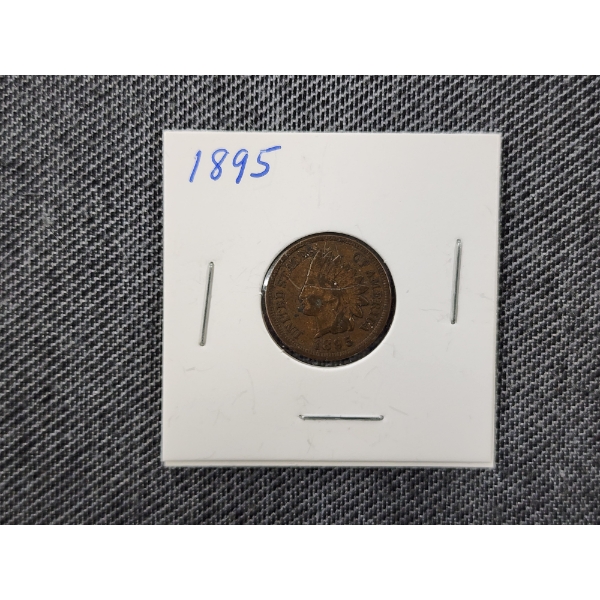 1895 United States Indian Head Penny 