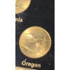 Image 5 : 2005 24K Gold Layered 50 States Commemorative Quarters Set