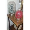 Image 4 : 13 1/2" Square Queen Anne Style Table With All Contents Shown