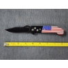 Image 8 : Quality American Flag Spring Assisted OTS Push Button Activated Knife With 3 Inch Blade 