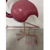 Image 4 : Vintage Handmade Metal Flamingo - Exceptional Piece - One Of A Kind - Excellent Condition