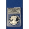 Image 1 : 2018-W ANACS -PR70 DCAM First Day Of Issue 1 oz Silver American Eagle