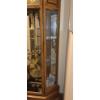 Image 6 : Commanding HOWARD MILLER Grandfather Clock With Curio Shelving NEVER USED MINT GEM!