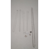 Image 1 : Marked .925 Sterling Silver Jewelry - See Description - Total Weight: 31.7g 