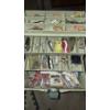 Image 1 : PICKUP IN CANTON -  Fishing Tackle Box With Included Contents - Numerous Lures Tackle & More