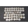 Image 1 : Assorted Barber, Mercury & Roosevelt 90% Silver Dimes In Vintage SOHIO Dime Holder-Face Value: $4.90