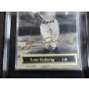 Image 3 : RARE 1993 Lou Gehrig Spectrum 24K Gold Signature Baseball Card #1047/5000