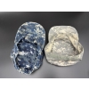 Image 2 : Military Camo Hats - Navy Digital Camo & ACU Camo Pattern - Velcro on back of ACU hat