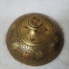 Image 7 : Vintage Indian Brass Lidded Container Feat. Beautifully Etched Designs ~ Trinket or Candy Dish