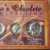 Image 3 : America's Obsolete Coin Collection Including 90% Silver Quarter, & Dime / Steel Cent & Buffalo Nicke