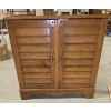 Image 5 : *Pick Up At Mantua Home-No Shipping Available* Charming Rustic Oak Quilt/Blanket Stand & Cupboard