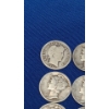 Image 2 : 1912 Barber Silver Dime & Assorted Years Silver Mercury Dimes - Face Value: $2.90