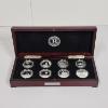 Image 1 : Bradford Authenticated 50th Anniversary Apollo Race to the Moon Silver-Plated Coin Collection