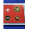 Image 7 : 2000 S United States Mint Silver Proof Set - 10 Coins with Box & COA 