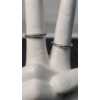 Image 1 : (2) 14K White Gold Rings Both With Beautiful Diamonds Weighing 4 Grams