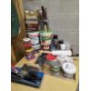 Image 1 : Louisville Home Pickup - Large Lot Of Spackling Materials & Tools - Stainless Steel Spackling Knives