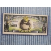 Image 1 : Original Shrek Dream Works One Million Dollar Bill In Protective Case - Mint Condition
