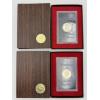 Image 1 : Lot of (2) United States Eisenhower Silver Proof Dollars