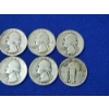 Image 3 : x8 Assorted Years 90% Silver U.S. Quarters Face Value: $2.00