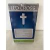 Image 2 : Brand New 15 Inch Tall Solar Powered LED Cross With Stake - New In Box