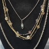 Image 6 : Lot of Assorted Fashion Jewelry: Avon Necklaces, Rings Earrings - See Photos! 