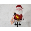 Image 2 : Solar-Powered Christmas Santa Garden Stake Light wit LED Lights - Approx. 30in Tall