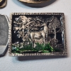 Image 4 : Four Assorted Sportsman/Hunting/Outdoorsmen Belt Buckles 