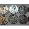 Image 3 : Assorted Years Walking Liberty Silver Half Dollars Face Value $5.00
