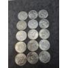 Image 2 : (15) Eisenhower Dollars